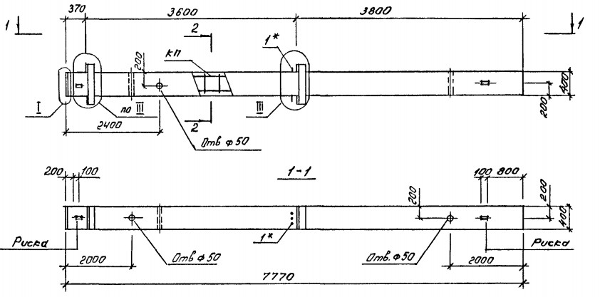 Колонна 2КБД 36-101 Серия 1.020.1-4