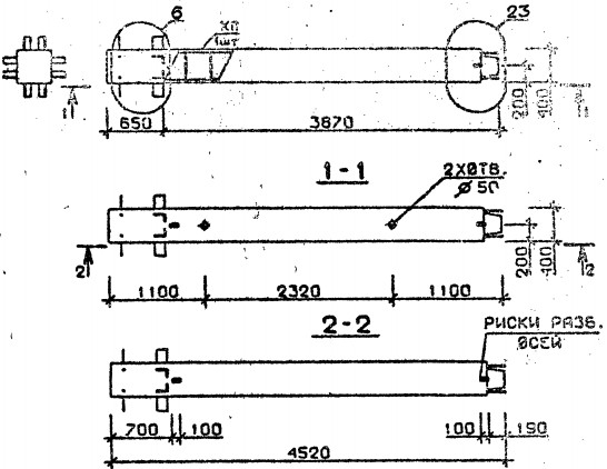 Колонна 2КВ 54.45-5-с Серия 1.020.1-2с/89